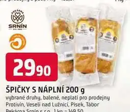 Trefa ŠPIČKY S NÁPLNÍ 200 g nabídka