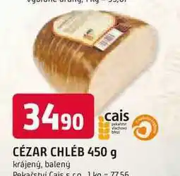 Trefa CÉZAR CHLÉB 450 g krájený, balený nabídka