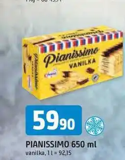 Trefa PIANISSIMO 650 ml vanilka nabídka