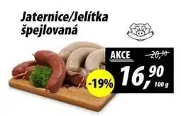 ZEMAN Jaternice/Jelítka špejlovaná, 100 g nabídka