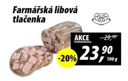 ZEMAN Farmářská libová tlačenka, 100 g nabídka