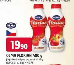 Trefa OLMA FLORIAN 400 g jogurtový nápoj nabídka