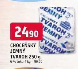 Trefa CHOCEŇSKÝ JEMNÝ TVAROH 250 g 6% tuku nabídka