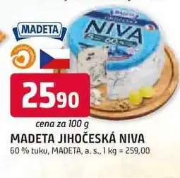 Trefa MADETA JIHOČESKÁ NIVA 60% tuku, 100g nabídka