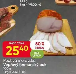 Hruška Poctivá moravská Vepřový formanský bok 100 g nabídka