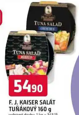 Trefa Franz Josef KAISER SALÁT TUŇÁKOVÝ 160 g nabídka