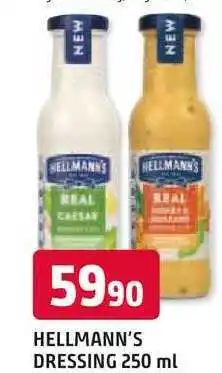 Trefa Hellmann's dressing 250 ml, vybrané druhy nabídka