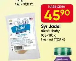 Hruška Sýr Jadel různé druhy 105-110 g nabídka