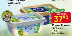 Hruška Creme Bonjour různé druhy 225 g nabídka