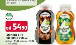 Trefa COUNTRY LIFE BIO SIRUP 250 ml datlový nabídka