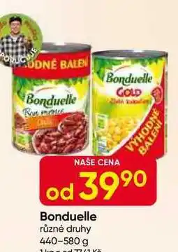 Hruška Bonduelle různé druhy 440-580 g nabídka