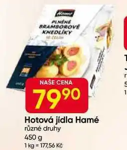 Hruška Hamé Hotová jídla různé druhy 450 g nabídka