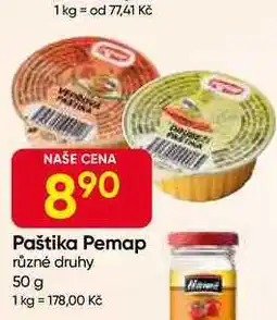 Hruška Pemap Paštika různé druhy 50 g nabídka