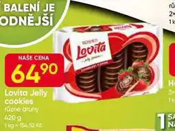 Hruška Lovita Jelly cookies různé druhy 420 g nabídka