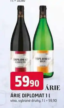 Trefa ÁRIE DIPLOMAT 1L víno nabídka