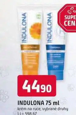 Trefa INDULONA 75 ml krém na ruce, vybrané druhy nabídka