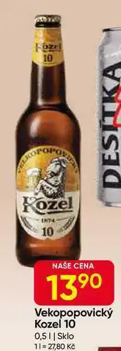 Hruška Vekopopovický Kozel 10° 0,5 l nabídka