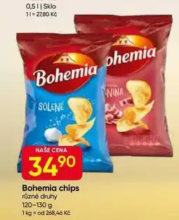Hruška Bohemia chips různé druhy 120-130 g nabídka