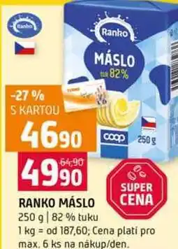 Terno Ranko MÁSLO 250 g nabídka