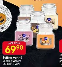 Hruška Svíčka vonná Ve skle s víčkem 120 g nabídka