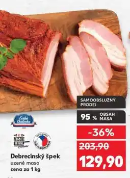 Kaufland Debrecínský špek nabídka
