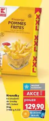Kaufland Knusprige Pommes Frites nabídka