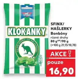Kaufland SFÍNX/HAŠLERKY KLOKANKY nabídka