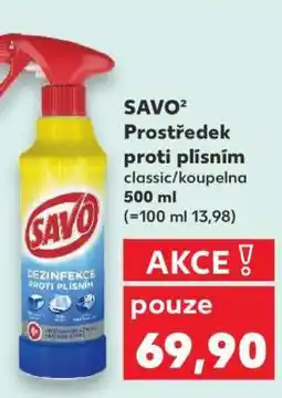 Kaufland SAVO PROSTŘEDEK PROTI PLÍSNÍM nabídka