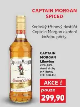 Kaufland Captain Morgan Spiced nabídka