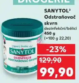 Kaufland SANYTOL Odstraňovač skvrn nabídka