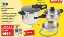 Kaufland ELO Sada tlakových hrnců nabídka