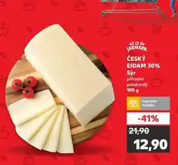 Kaufland ČESKÝ EIDAM 30% nabídka
