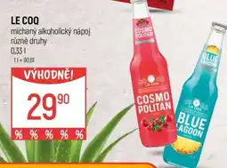 Globus LE COQ míchaný alkoholický nápoj nabídka