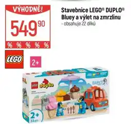 Globus Stavebnice LEGO DUPLO Bluey a výlet na zmrzlinu nabídka