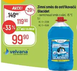 Globus Zimní směs do ostřikovačů Glacidet nabídka