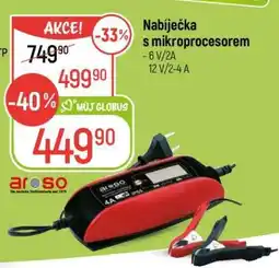 Globus NABÍJEČKA S MIKROPROCESOREM nabídka