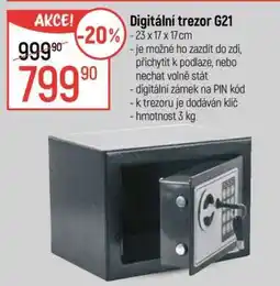 Globus Digitální trezor G21 nabídka