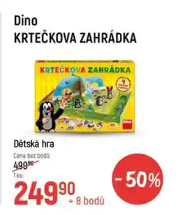 Globus Dino KRTEČKOVA ZAHRÁDKA nabídka