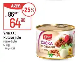 Globus Viva XXL Hotové jídlo nabídka
