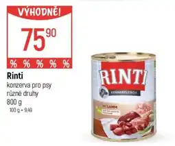 Globus Rinti konzerva pro psy nabídka