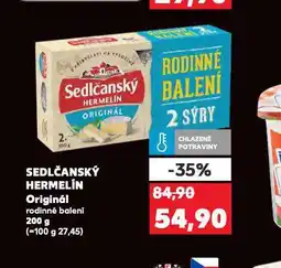 Kaufland Sedlčanský hermelín nabídka