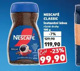 Kaufland Káva nescafé nabídka
