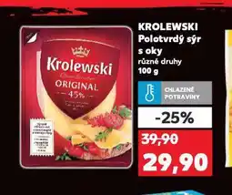 Kaufland Krolewski sýr nabídka