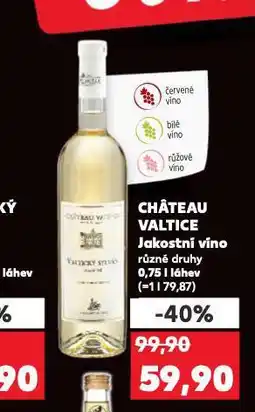 Kaufland Chateau valtice nabídka