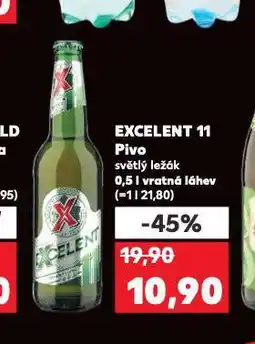 Kaufland Pivo excelent nabídka