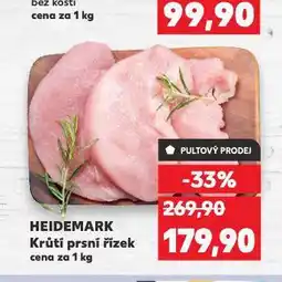 Kaufland Krůtí prsní řízek nabídka