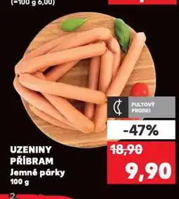 Kaufland Jemné párky nabídka