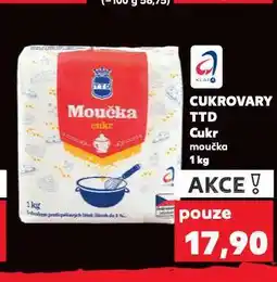 Kaufland Cukrovary cukr moučka nabídka