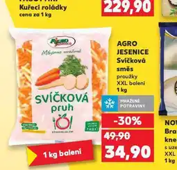Kaufland Agro jesenice směs pod svíčkovou nabídka