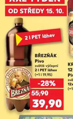 Kaufland Pivo březňák nabídka